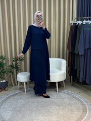 İLKİM ÖZEL TASARIM TUNİK TAKIM LACİVERT