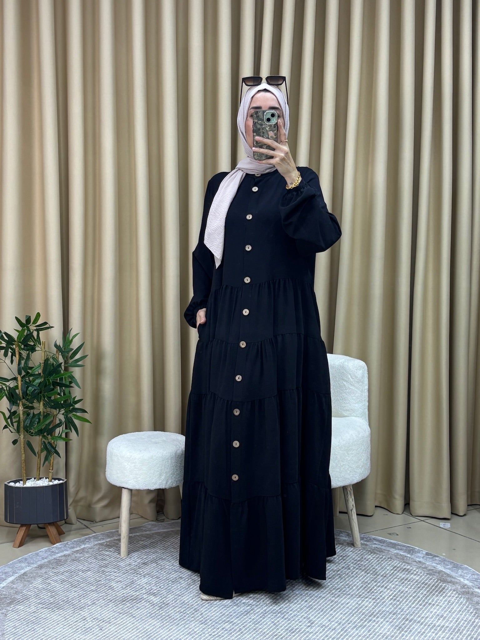 CEPLİ LOTUS FERACE SİYAH