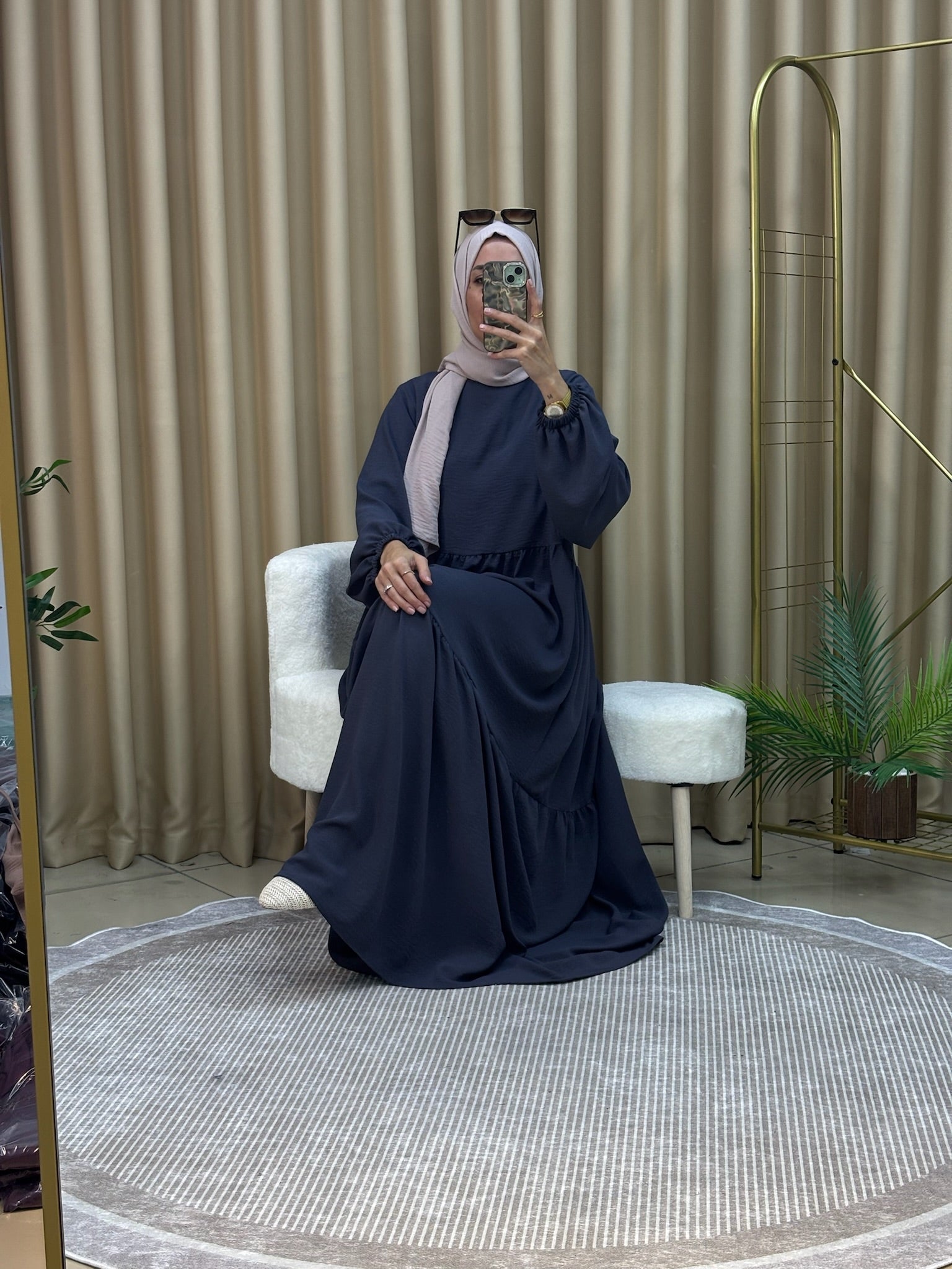 ZERDA ELBİSE ANTRASİT