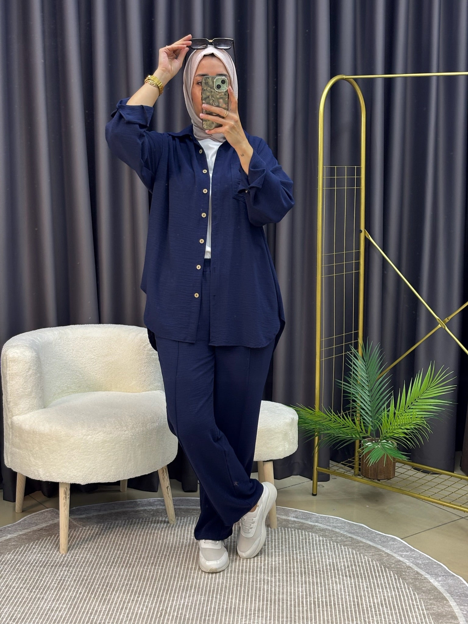 GÖMLEK TAKIM LACİVERT