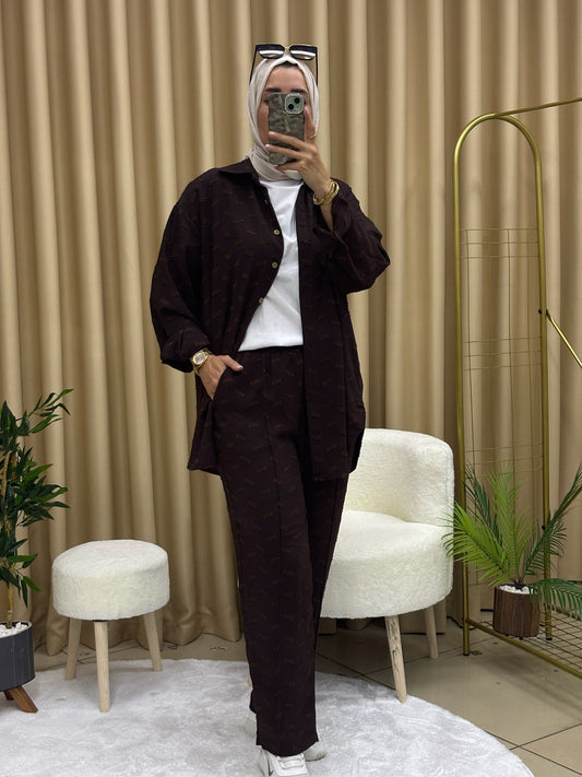 DESENLİ GÖMLEK TAKIM