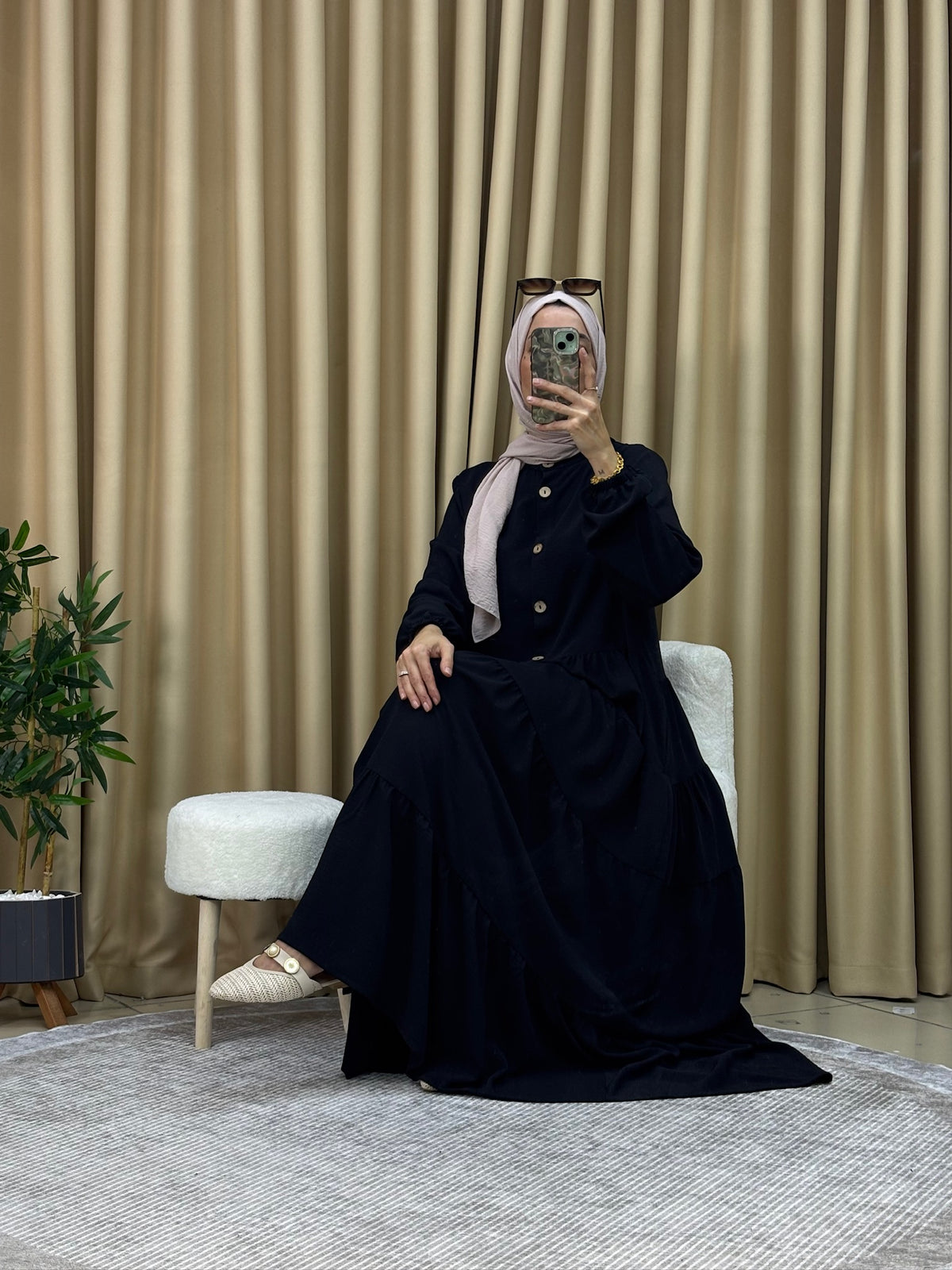 CEPLİ LOTUS FERACE SİYAH