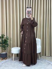 CEPLİ LOTUS FERACE KAHVERENGİ