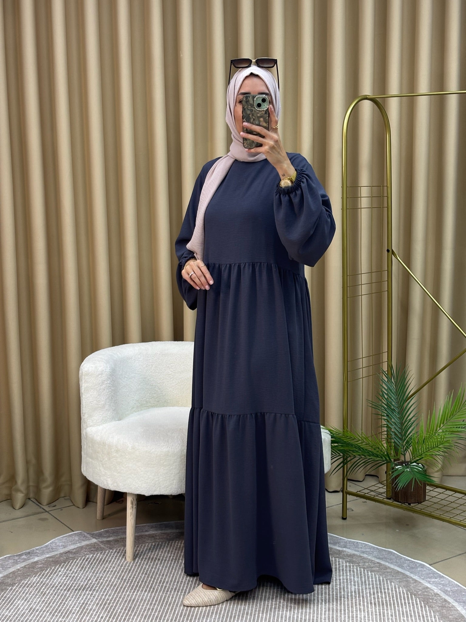 ZERDA ELBİSE ANTRASİT