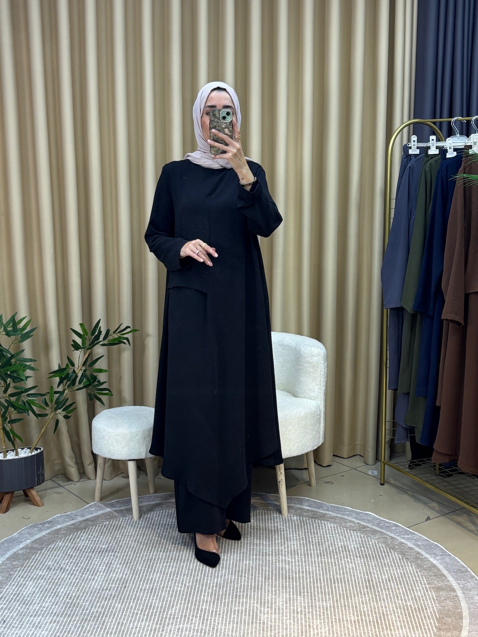 İLKİM ÖZEL TASARIM TUNİK TAKIM LACİVERT