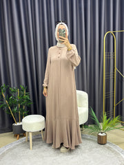 ÜÇ DÜĞMELİ ELBİSE TAŞ