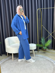 GÖMLEK TAKIM İNDİGO MAVİ