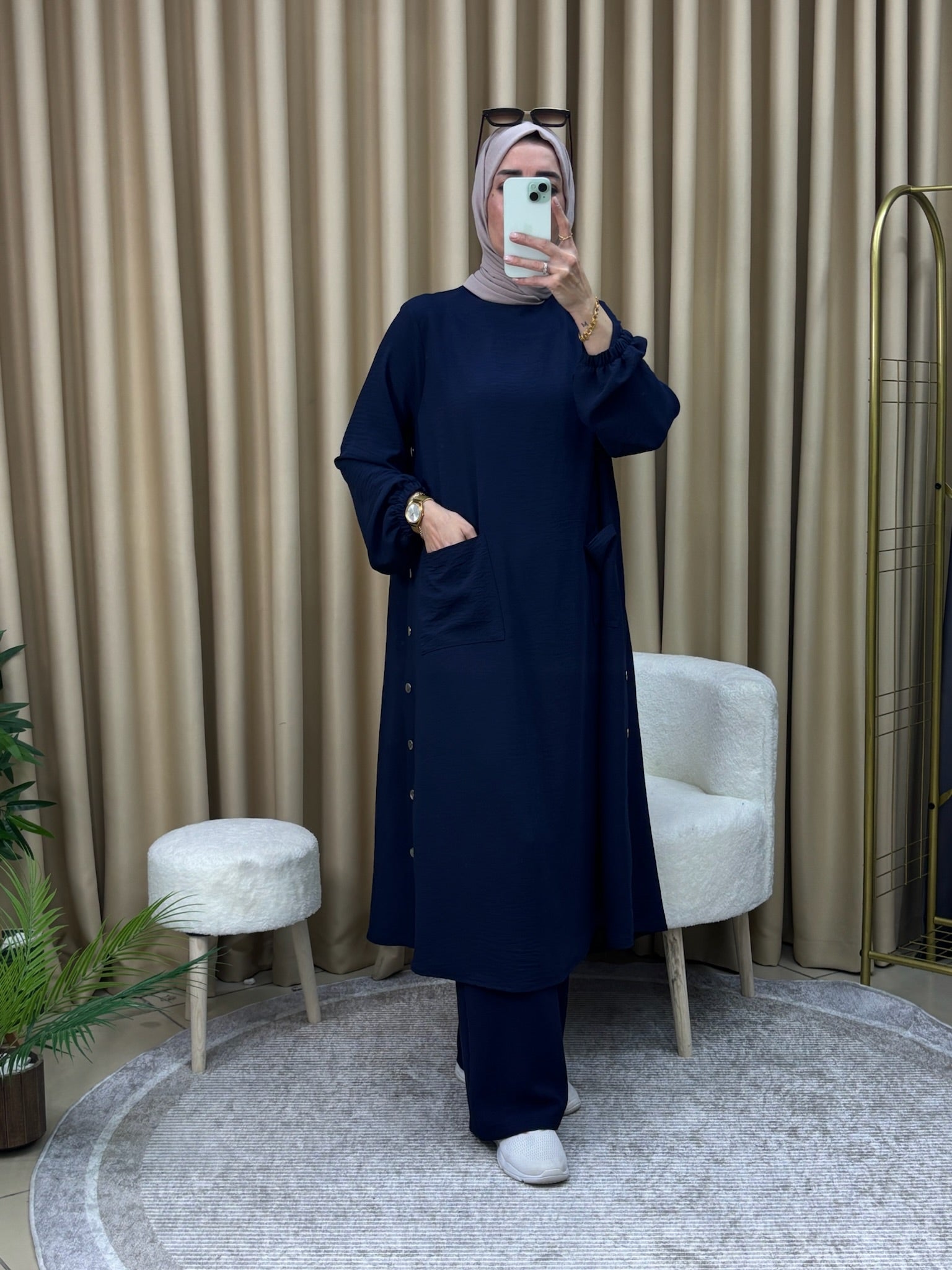 HEM SPOR HEM ŞIK TAKIM LACİVERT